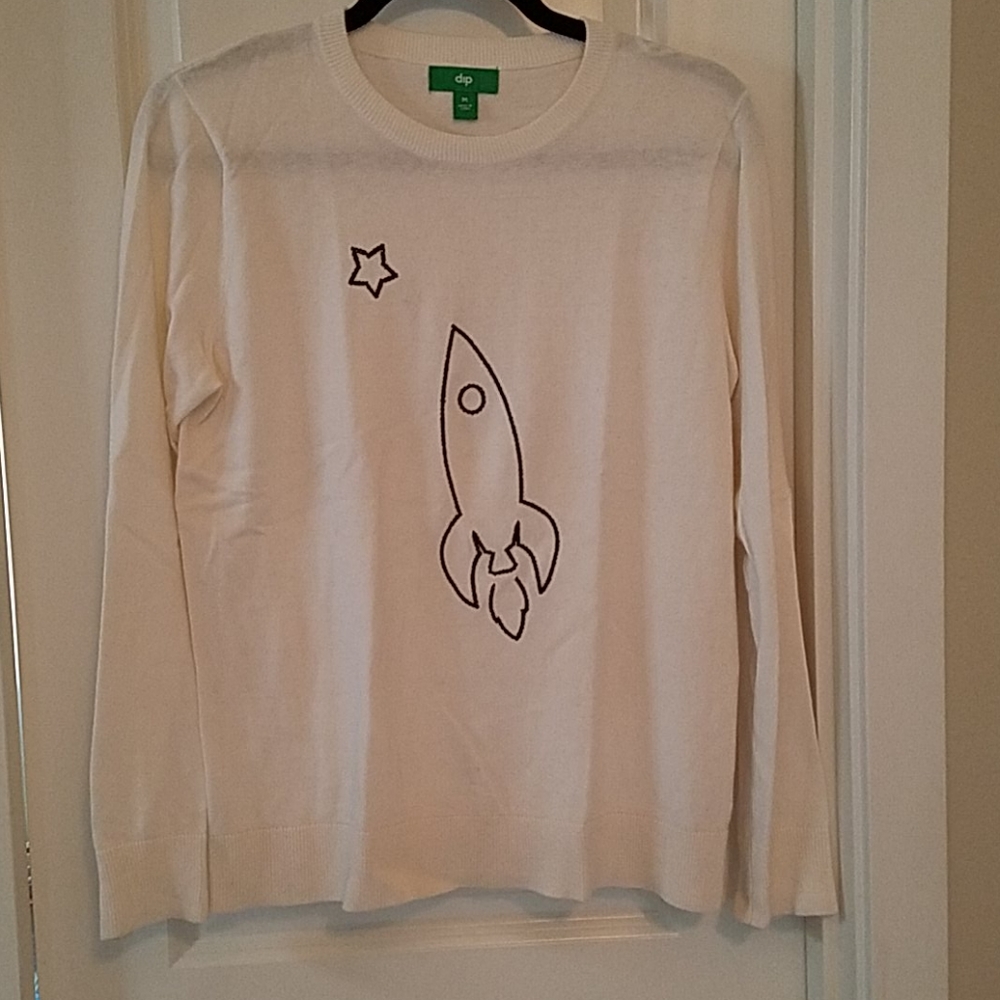 Light weight sweater,kinda quirky, but cute.
